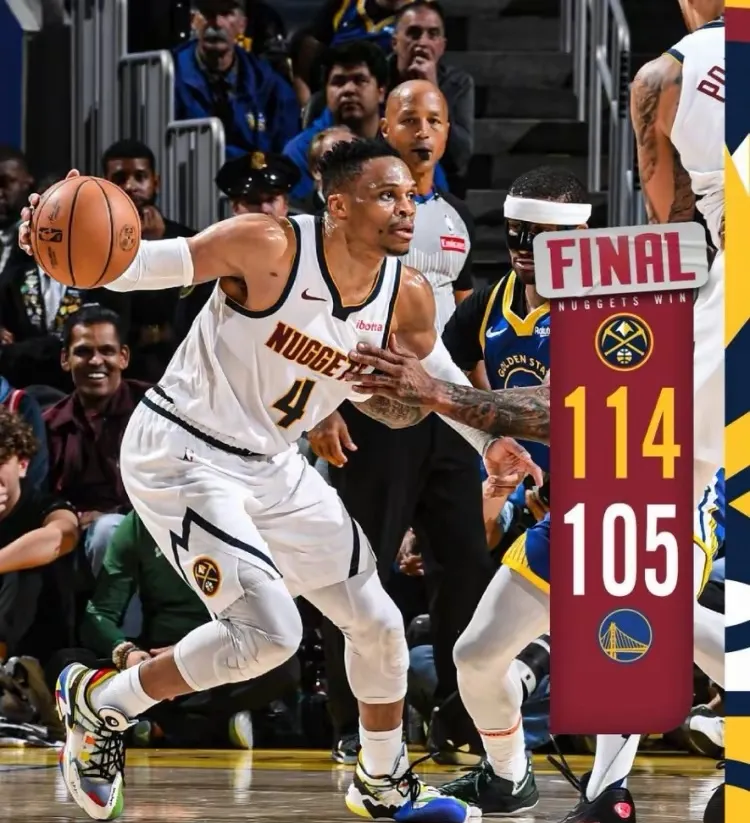 掘金队员配合完美,完胜强敌 掘金队员配合完美,完胜强敌